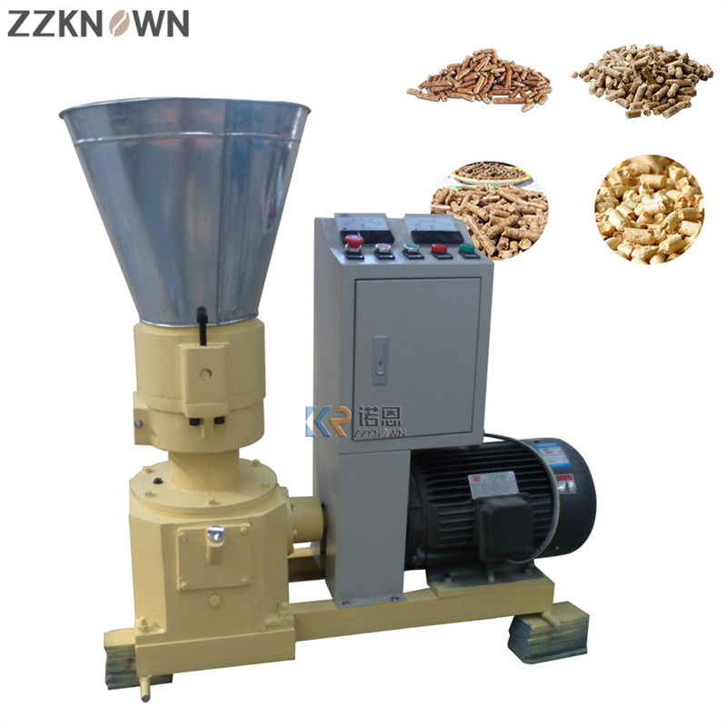 Farm Use Small Poultry Animal Feed Pellet Pelletizer Mini Chicken Feed Making Machine Livestock Food Miller Extruder Equipment