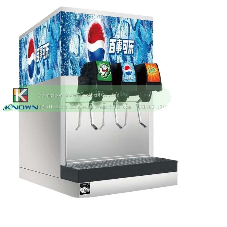 2022 Automatic 3 Flavour soda vending machine/soda fountain dispenser