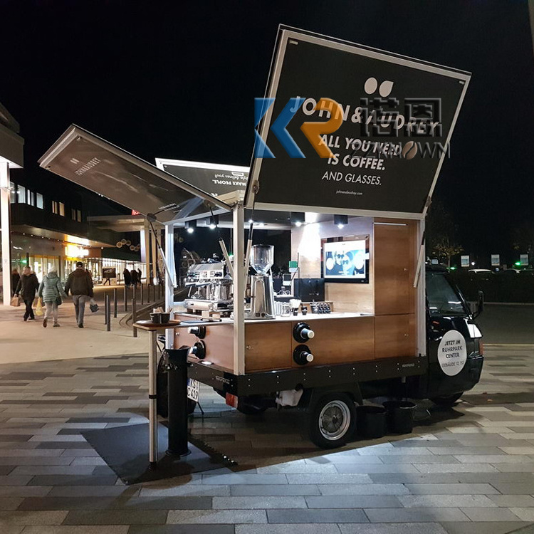 Ice Cream Food Cart Electric Tricycle Tuk Hot Dog Machine Kiosk Mobile Beer Bar Juice Car Breakfast Food Truck  for sale