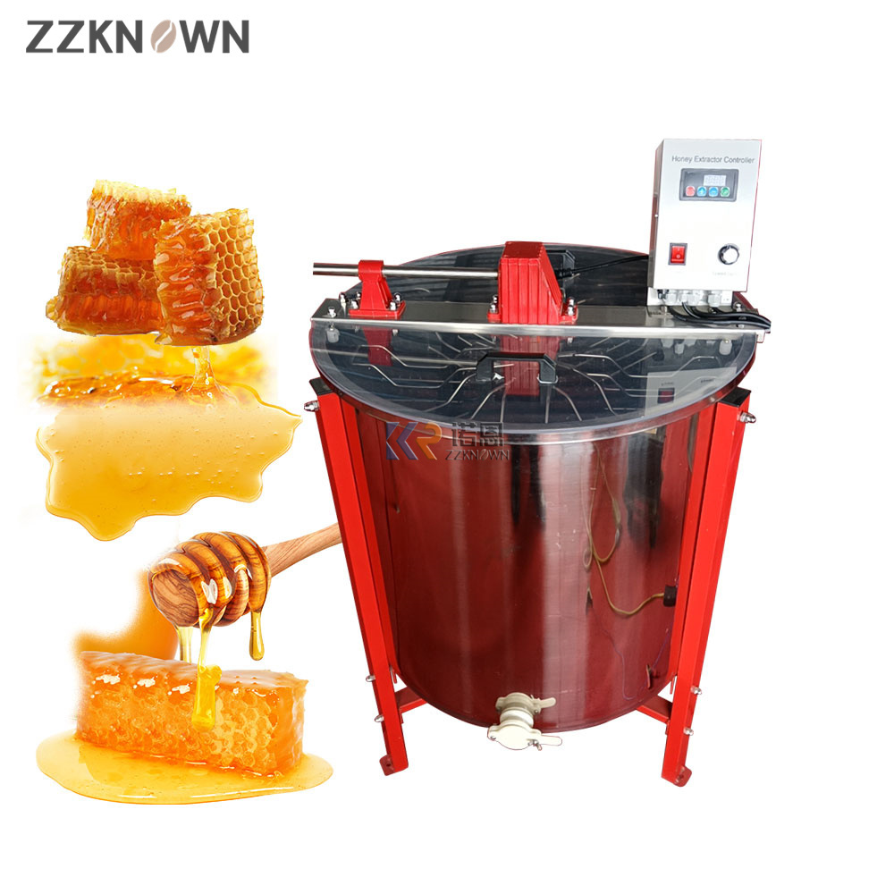 Multiple Models Honey Bee Comb Separator Customized 4-8 Frame Stainless Steel Commercial Honey Extractor