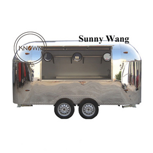 OEM Food Trucks Mobile Food Trailer Snack Food Vending Trailer