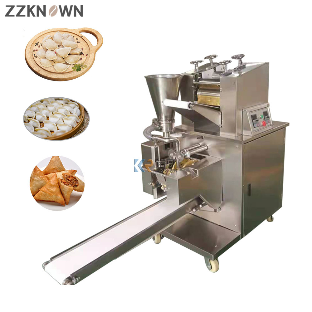 2024 Automatic Mini Ravioli Pierogi Pelmeni Tortellini Dumpling Making Machine Maker Small Fully Empanada Samosa Making Machine