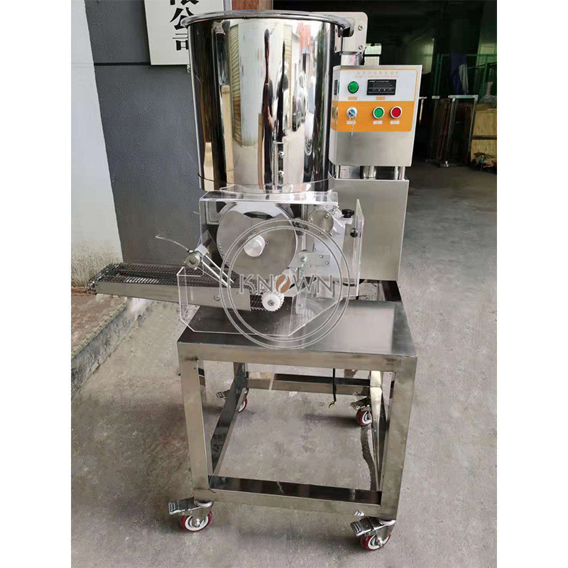 2022 Automatic Hamburger Patty Forming Machine Meat Pie Cutlet Cutter Chicken Nugget Maker Production Line