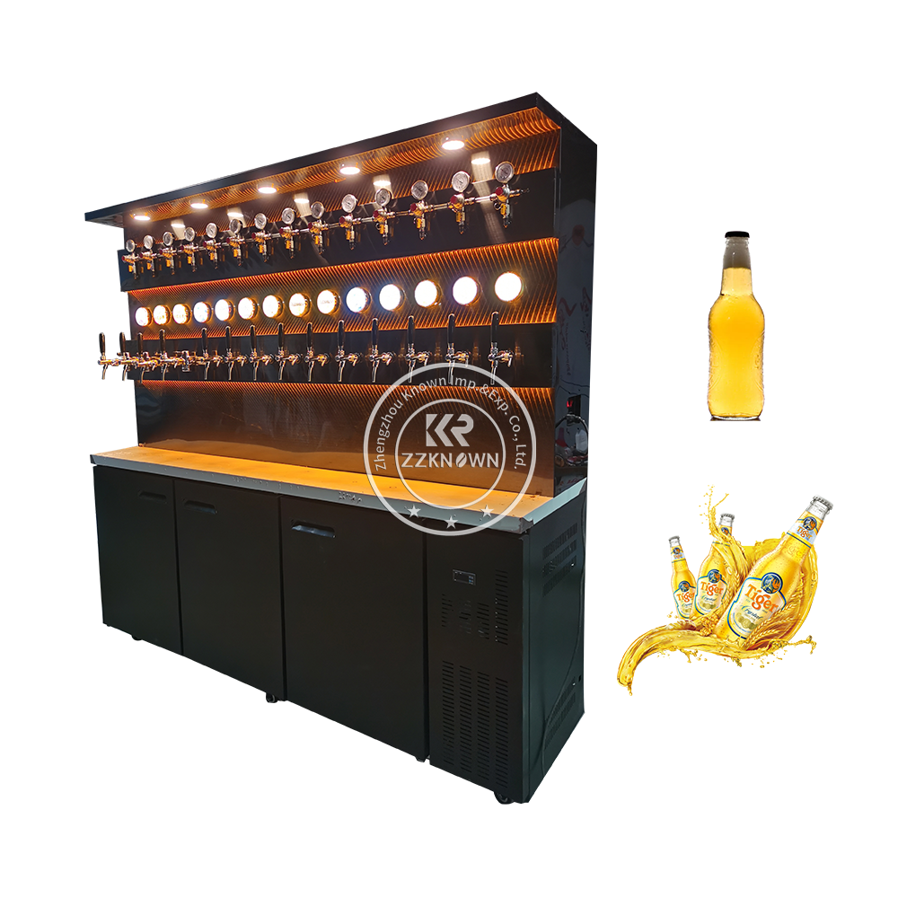 2024 Carbonated Beverage Fountain Soda Machine   Electric Post Mix Dispenser Commercial Beer Dispenser