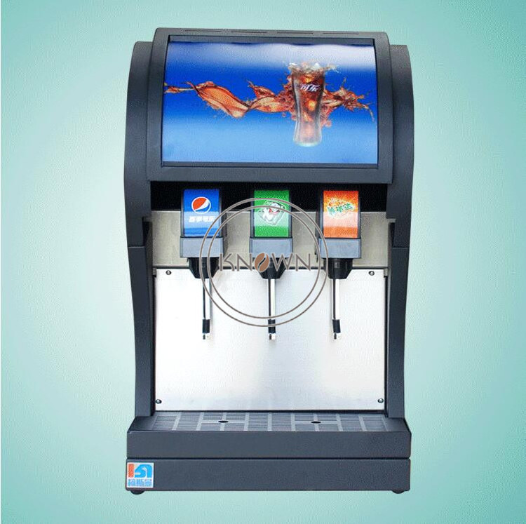 OEM Summer Frozen Soda Dispenser Carbonated Cold Drink Fruit Juicer Post Mix Soda Fountain Machine with CE