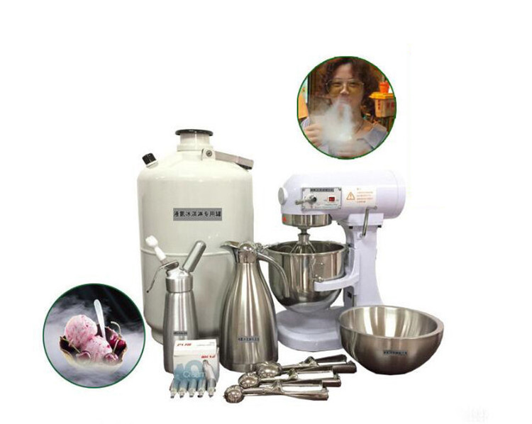 OEM Popular in US liquid nitrogen soft ice cream making machine