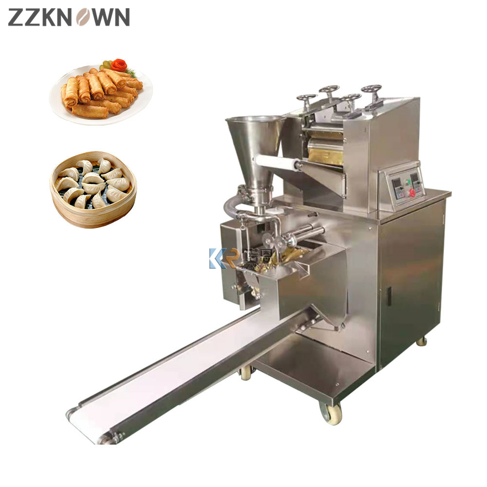 2024 Automatic Mini Ravioli Pierogi Pelmeni Tortellini Dumpling Making Machine Maker Small Fully Empanada Samosa Making Machine