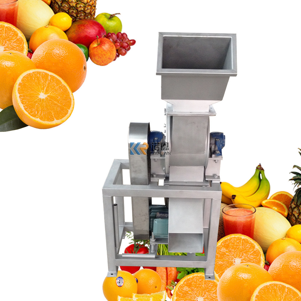 OEM Electric Grape Hammer Crusher Stainless Steel Blueberry Mulberry Berry Crushing Fruits Brewing Juicer Extractor