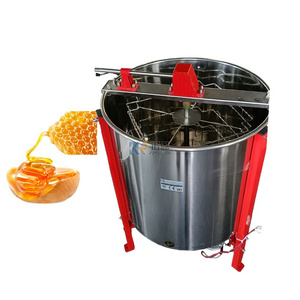 Customized Stainless Steel Honey Extractor Commercial 4 6 8 Frames Honey Extractor Machine