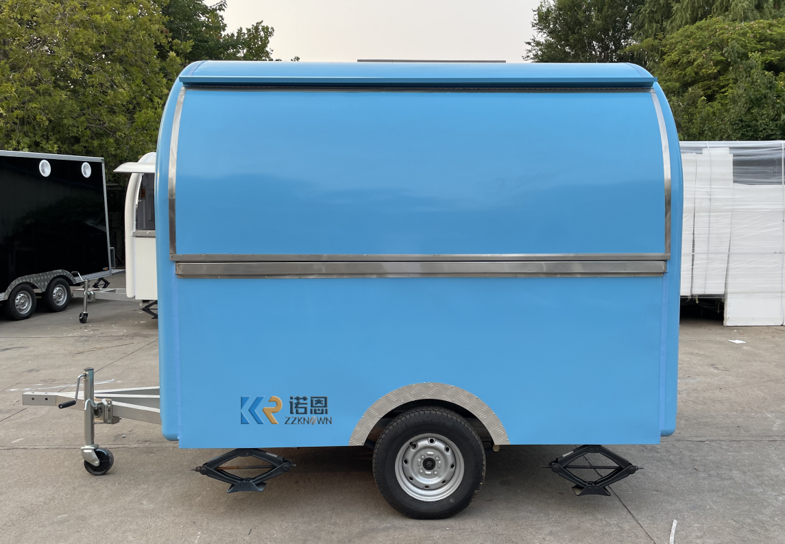 Wholesale Price Mobile Hotdog Food Trucks Mobile Ice Cream Food Truck Trailer Crepe Food Cart for Sale Frozen Car Italy Kingdom