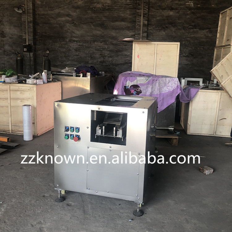 2022 High efficiency automatic beveled fish fillet slicing machine for fish machine cutter