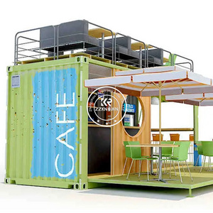 2024 Shipping Container Restaurant Shipping Container Cafe For Sale Bar and Restaurant Container