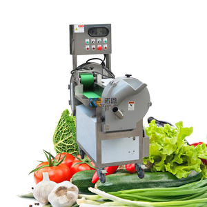 Double Head Automatic Vegetable Cutting Dicing Machine Potato Slicing Machinery Commercial Cabbage Leaf Cutter