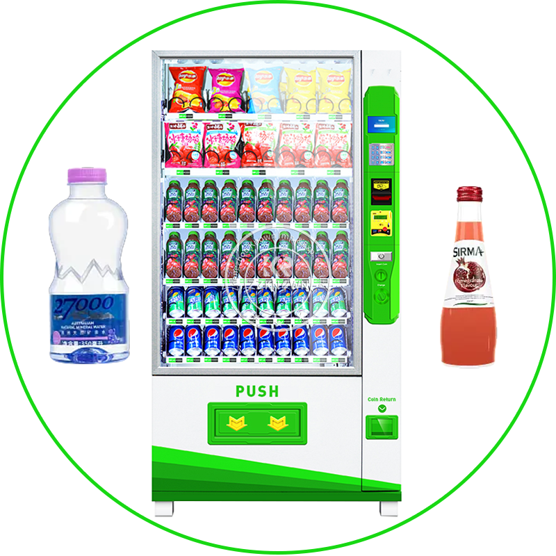 Purified Water Vending Machine  Portable Vendor Machine Cold Drink Vending Machine for Sale