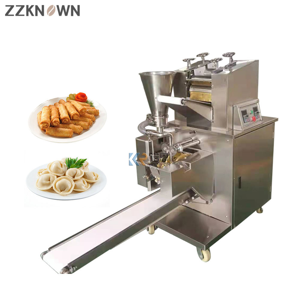 2024 Automatic Mini Ravioli Pierogi Pelmeni Tortellini Dumpling Making Machine Maker Small Fully Empanada Samosa Making Machine