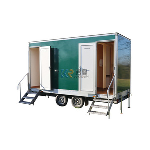 Trailer Prefab Prefabricated Bio Container Showers And Portable Toilet Shower Room House