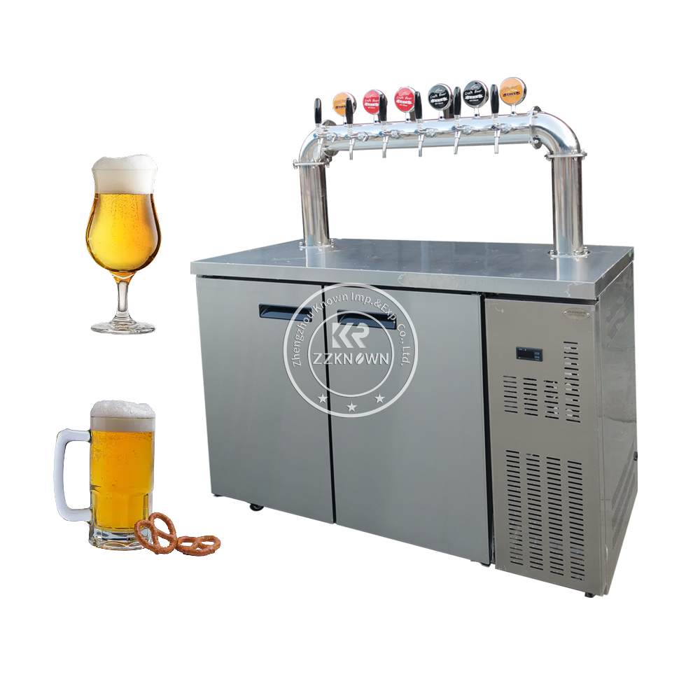 2024 Customs Logo Drink Dispensers Beer Tap 1.5L 3L Beer Tower With Ice Tube Faucets Water Beer Machines Dispenser