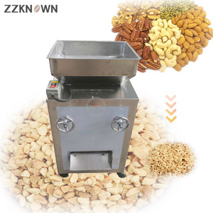 Automatic Walnut Almond Cutter Peanut Chopper Machine Nuts Cutting Machine Peanut Crushing  Equipment