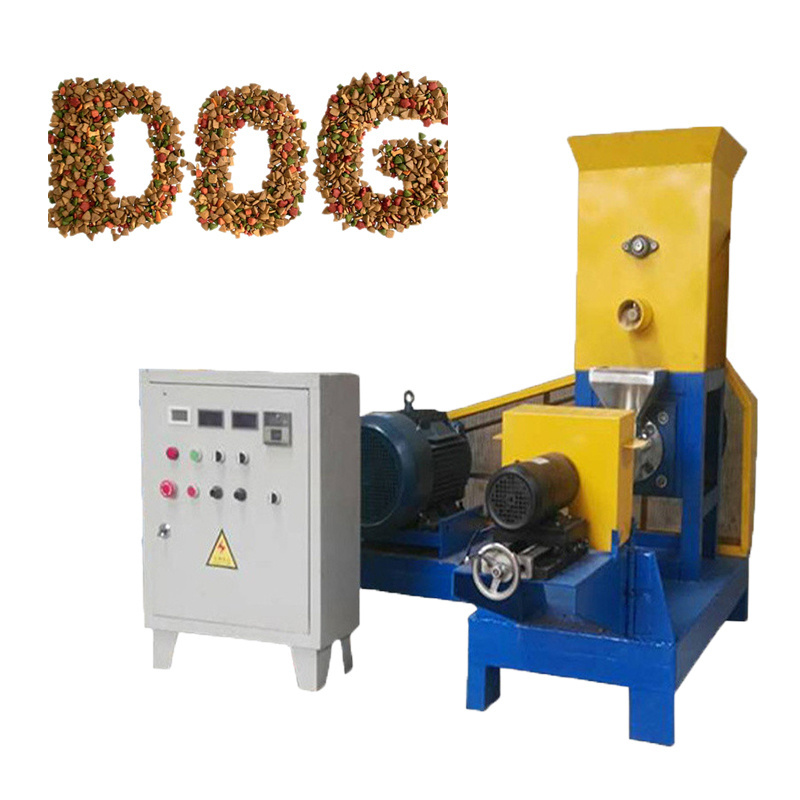 OEM Commercial Floating Fish Feed Pellet Making Processing Machine Cat Dog Feed Extruder Animal Food Making Machine for Sale