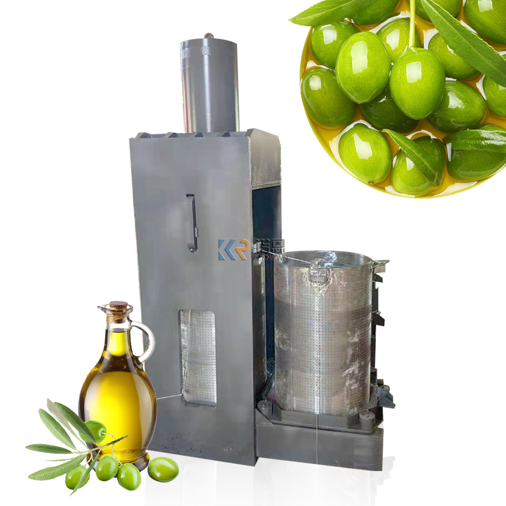 High Output Almond Oil Press Machine Olive Hydraulic Oil Extractor Small Cocoa Butter Extracting Machine