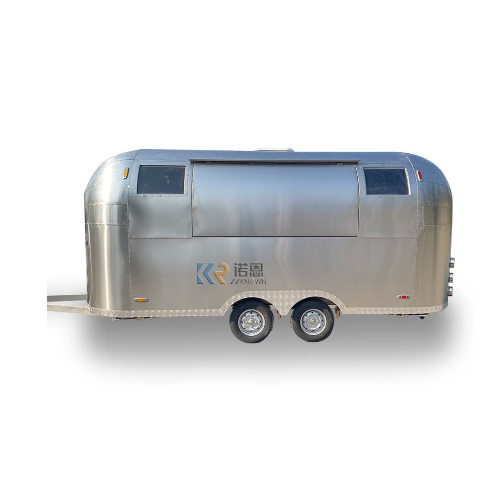 Fully catering Equipped Food Truck hot dog food cart USA Customized Food Trailer With Full restaurant Kitchen Equipments