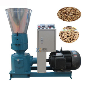 Farm Use Small Poultry Animal Feed Pellet Pelletizer Mini Chicken Feed Making Machine Livestock Food Miller Extruder Equipment