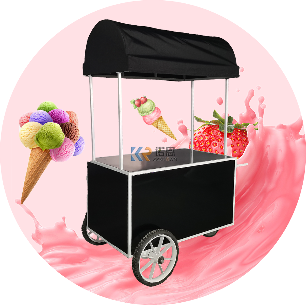 Commercial Hotdog Food Push Cart Foodtruck Catering Concession Ice Cream Food Trucks Trailer With Full Kitchen For Sale