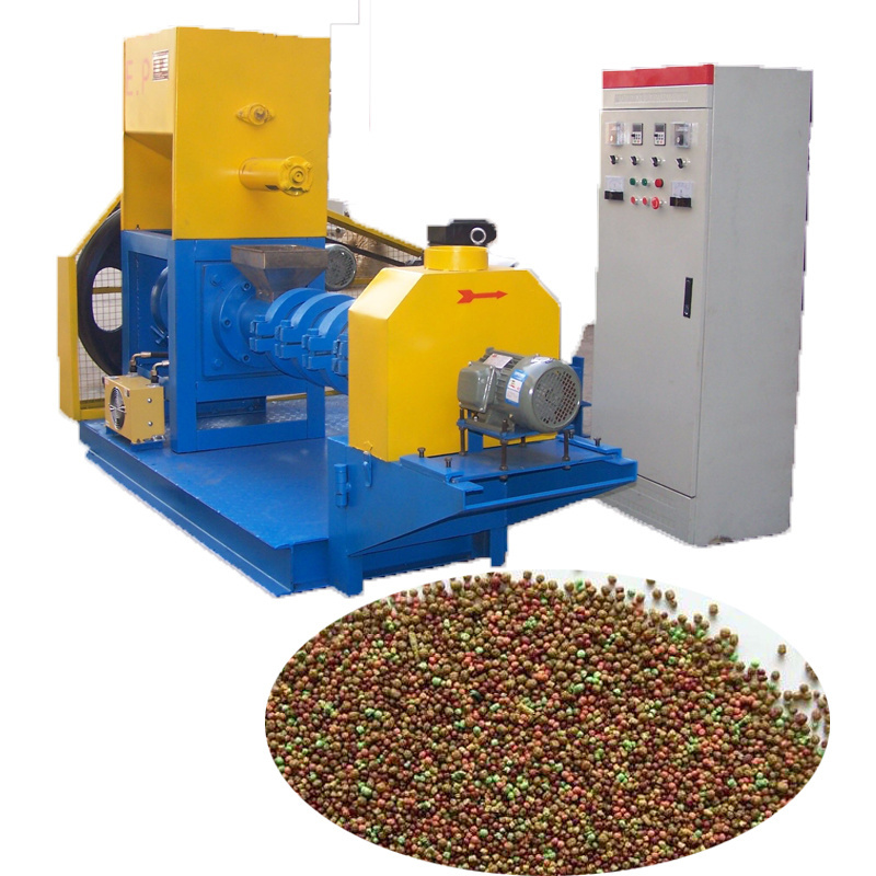 OEM Automatic fish,catfish, shrimps, crab cat,dog floating feed pellet mill machine