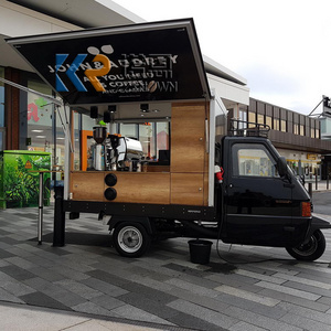 Street Mobile Tricycle Food Cart Electric Three Wheel Food Truck For Sale Fast Stainless Steel Food Car for Sale