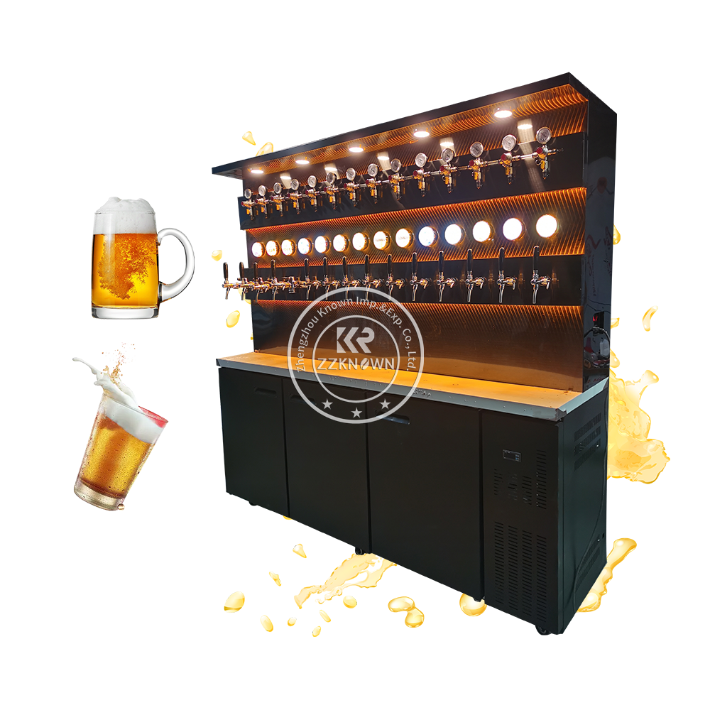 2024 Carbonated Beverage Fountain Soda Machine   Electric Post Mix Dispenser Commercial Beer Dispenser