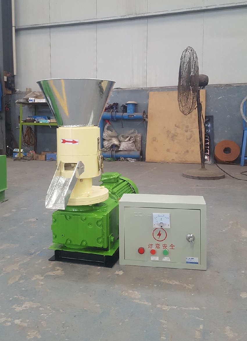 OEM CE Approved Wood Pellet Machine Small Capacity 100-120KG/H Sawdust Biomass Pellet Mill Hot Sell in Chile