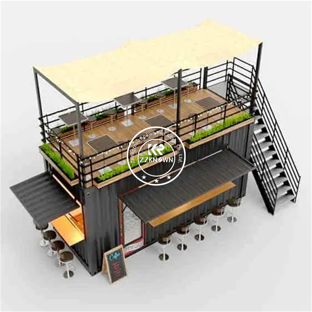 2024 Shipping Container Restaurant Shipping Container Cafe For Sale Bar and Restaurant Container