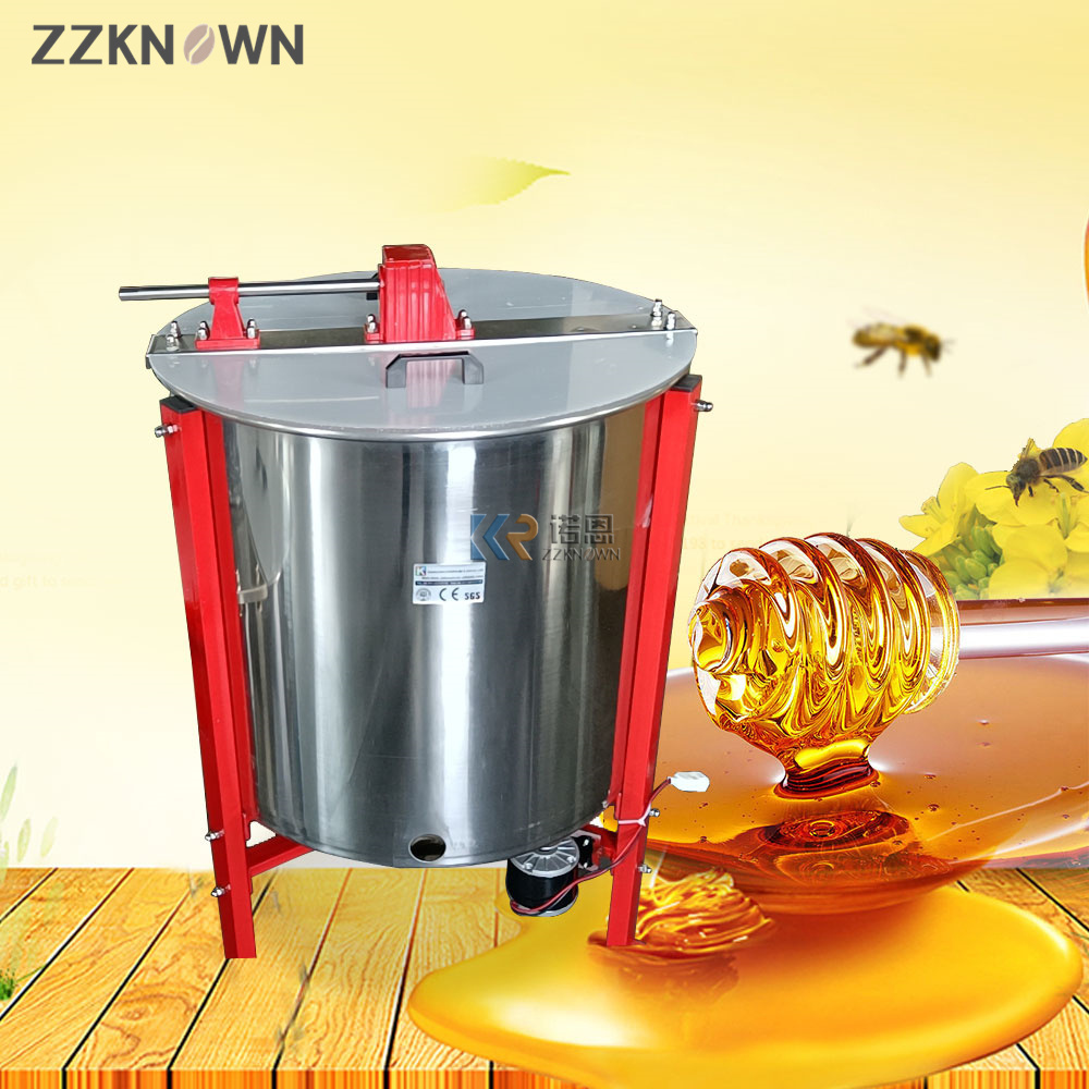 Customized Stainless Steel Honey Extractor Commercial 4 6 8 Frames Honey Extractor Machine