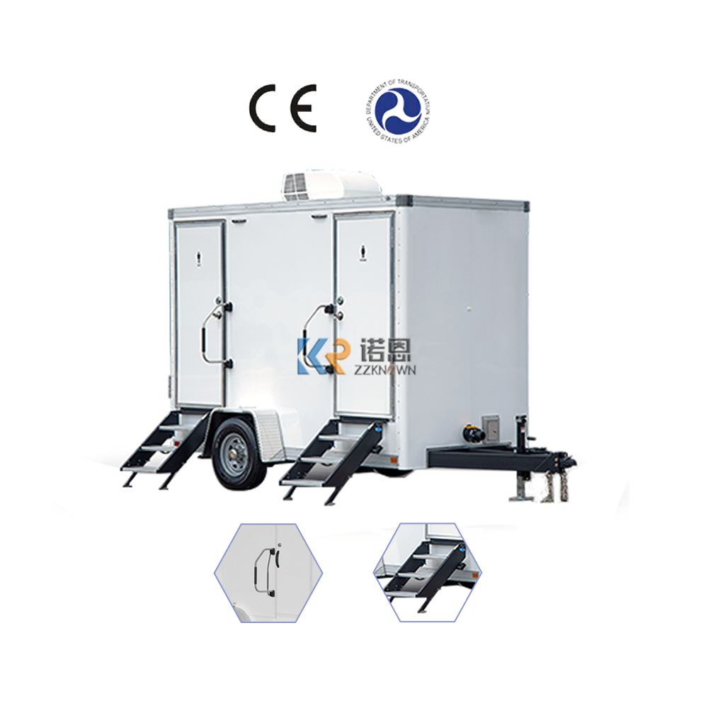 2024 Portable Restroom Toilet Trailers Mobile Portability Toilet For Sale Temporary Toilet Room With Shower