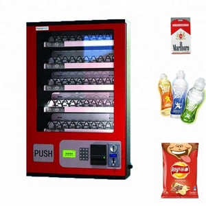 2022 Tabletop Dispenser Machine support Coin and Bill Payment Mini Snack Vending Machines