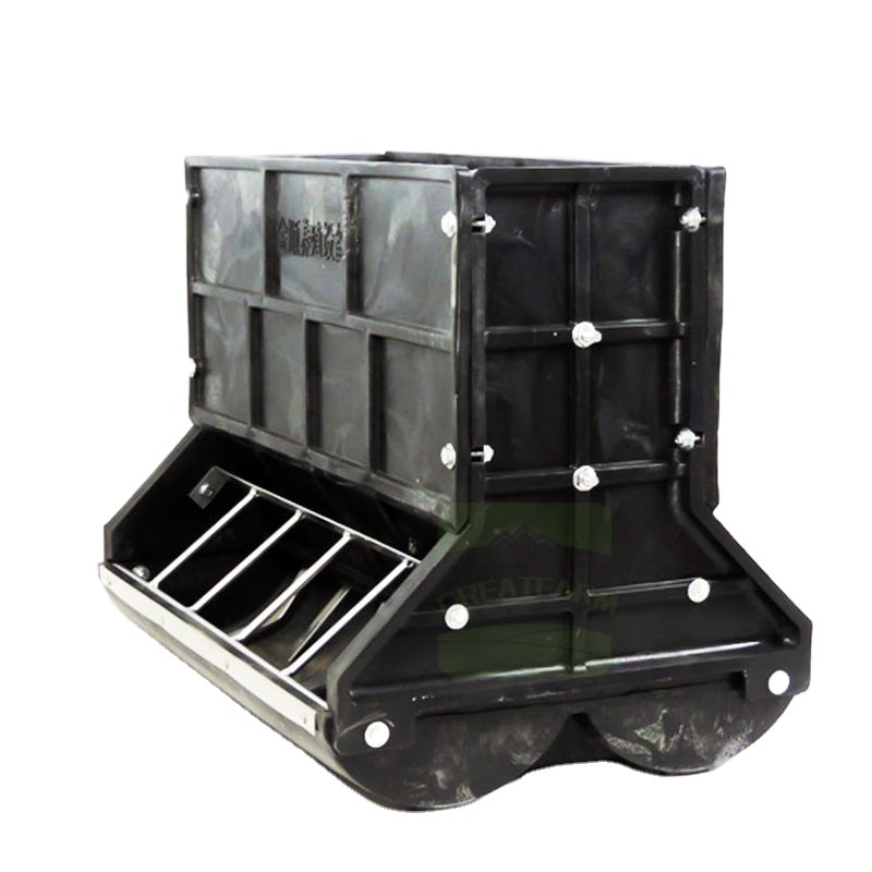 Great Farm Plastic Double-Side Automatic Pig Feeding Trough Hog Feeders for Farming Equipment