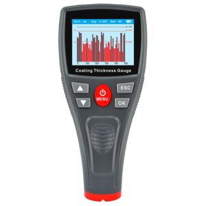 Colorful LCD Coating Thickness Gauges 0~1500um/0~59mil/0~1.5mm WT2110