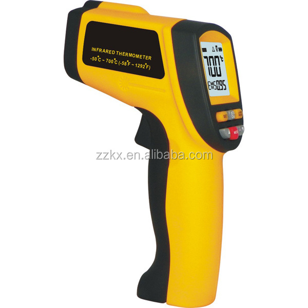 Non-Contact Laser Target Pointer Selection Infrared thermometer Range -50 ~ 700C GM700