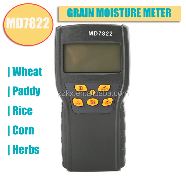 QUALITY Humidity 2-30% Digital Grain Moisture Meter Moisture Tester MD7822