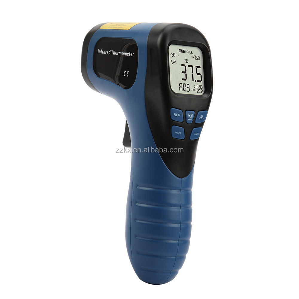 Industrial use Digital infrared IR thermometers range is -50 to 550 degree