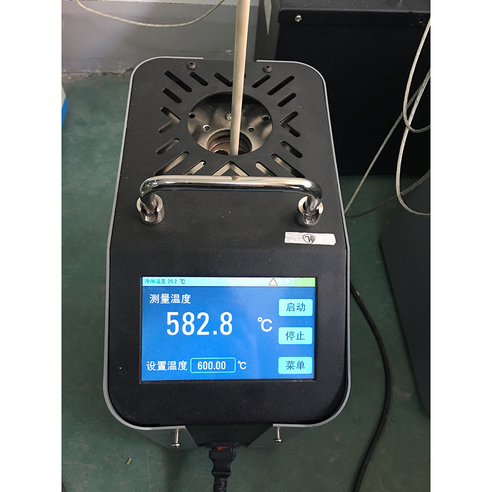 5.7 Inch TFT LCD Touch-screen Dry Block temperature Calibrator  Range to 1200C Optional