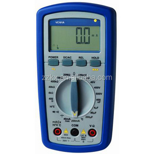 Rechargeable Self-Restoring LCD Digital Multimeter With Frequency/Capacitance/Temperature/Galvanometer Function VC101A