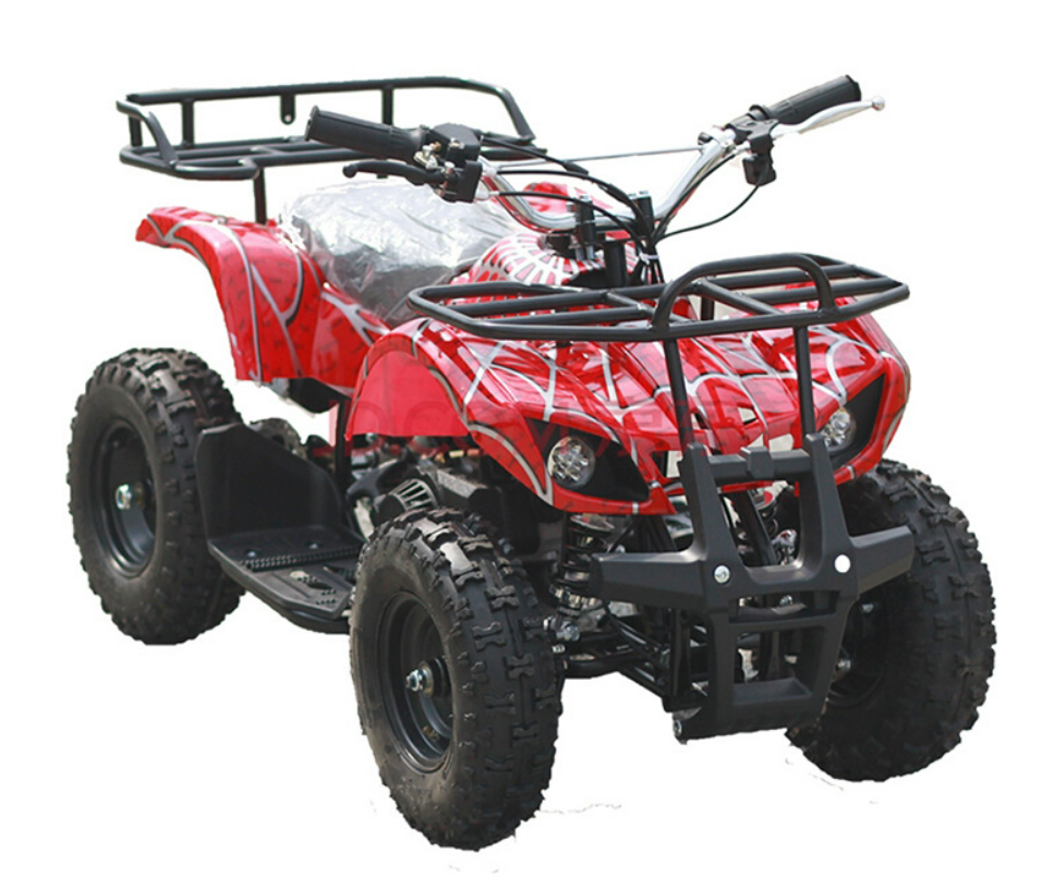 Kids gas powered mini 4 wheeler  125cc atv engine 4x4 with reverse gear