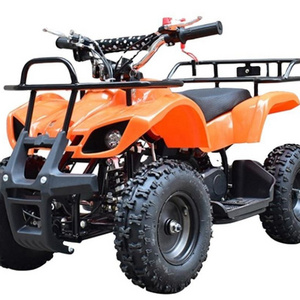 Mini kids four wheeler quad off road 4x4 atv 49cc power steering