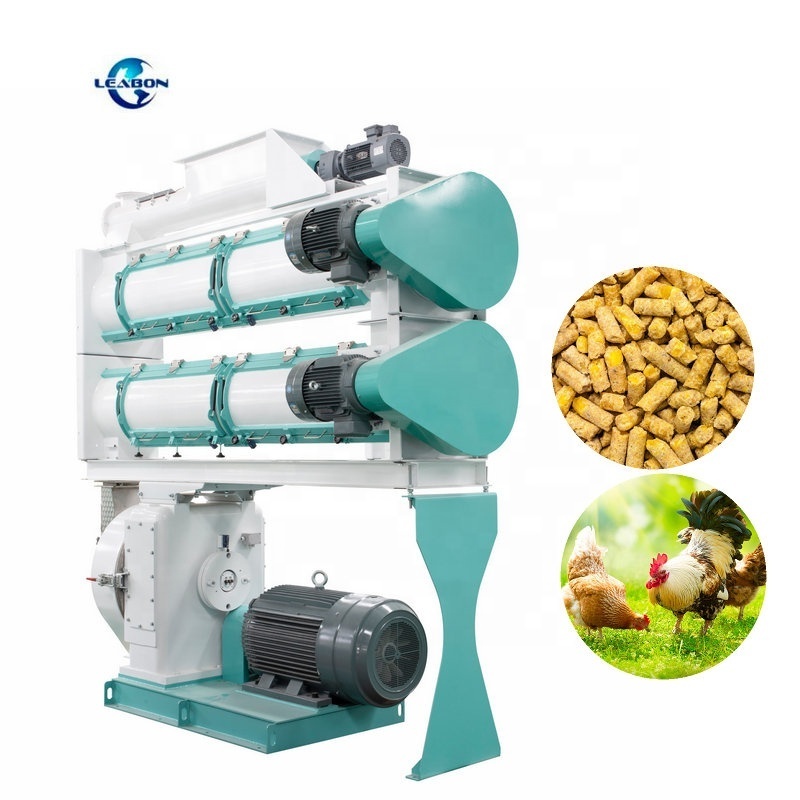 Hot Selling 3000kg/h Factory  Feed Processing Machine Small Cattle Sheep Feed Pellet Making Machine Alfafa Pellet Machine