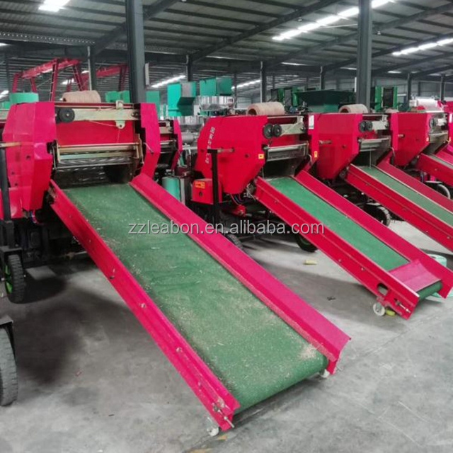 Hot Sale Mini Automatic TMR Feed Baler Silage Round Hay Baler and Wrapper for Sale