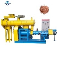 Floating Fish Feed Pellet Making Processing Machine Animal Food Making Cat Dog Feed Extruder Machine For Sale