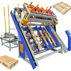 Hot Selling Automatic Europe Stringer Pallet Nailing Machine Automatic Wood Pallet Making Machine Price for Sale