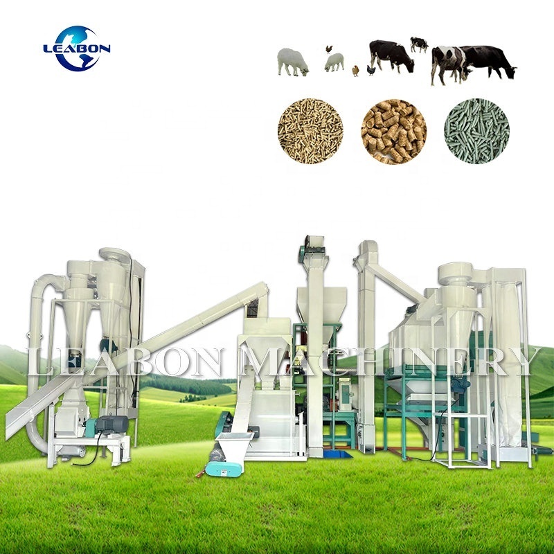 3T/H Animal Chicken Feed Processing Machine Chicke Feed Pellet Making Machine Price Cattle  Animal Pellet Feed Making Machine