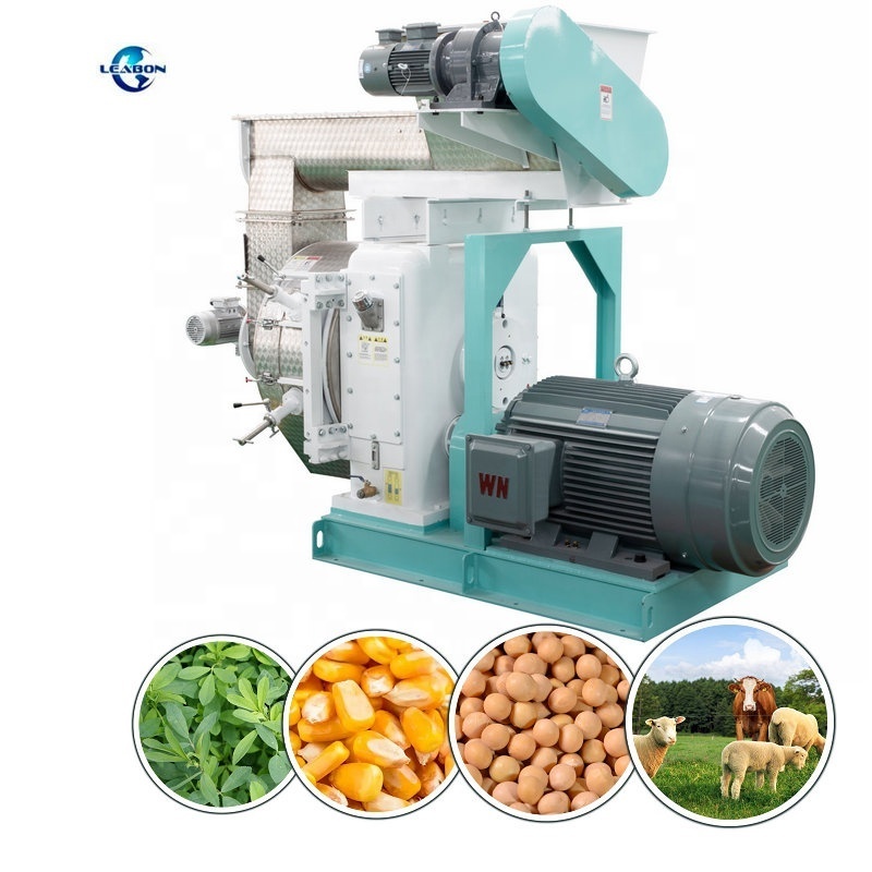 Hot Selling 3000kg/h Factory  Feed Processing Machine Small Cattle Sheep Feed Pellet Making Machine Alfafa Pellet Machine